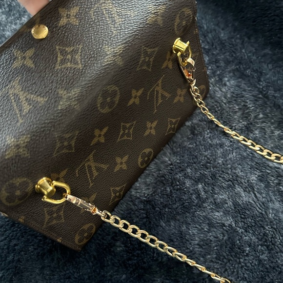 Authentic LV monogram Crossbody wallet - Picture 11 of 13